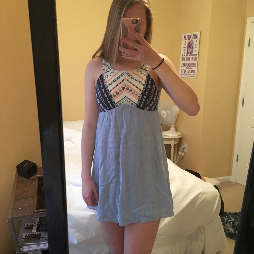 FLYING TOMATO BLUE DRESS